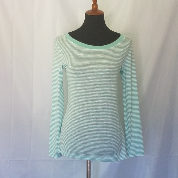 Splendid Tops - SPLENDID STRIPE BUTTON TRIM ON BACK TOP NWT S